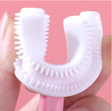 360° U-Shaped Soft Children's Toothbrush